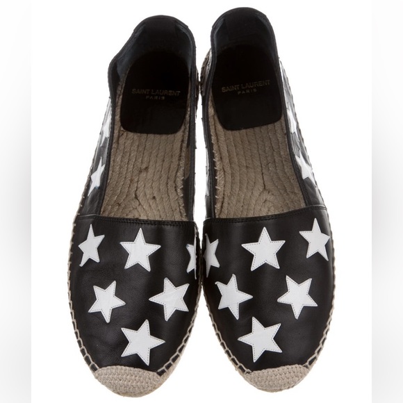 Saint Laurent espadrille flats size EU 38.5 - Picture 1 of 7